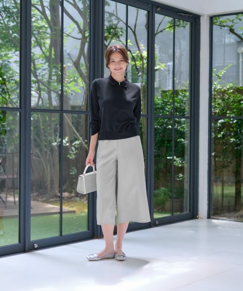 CARA O CRUZ / キャラ・オ・クルス ニット・セーター | 洗える衿付きニット【CoC by CARA O CRUZ】 | 詳細27