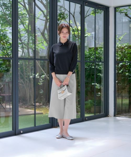 CARA O CRUZ / キャラ・オ・クルス ニット・セーター | 洗える衿付きニット【CoC by CARA O CRUZ】 | 詳細29