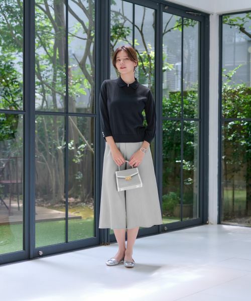 CARA O CRUZ / キャラ・オ・クルス ニット・セーター | 洗える衿付きニット【CoC by CARA O CRUZ】 | 詳細30