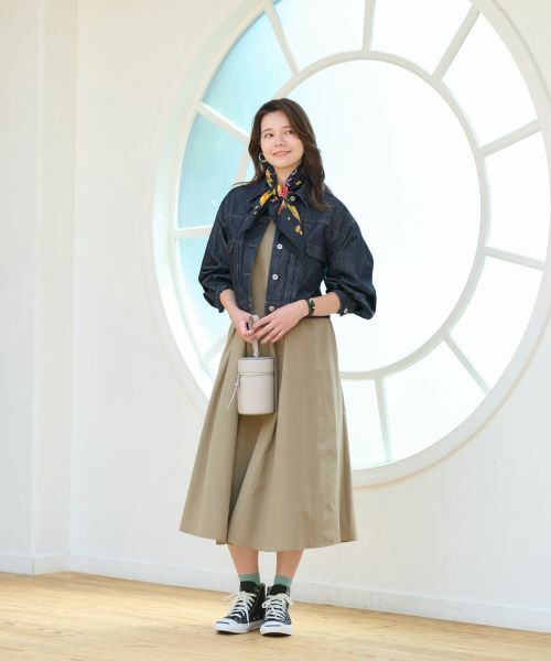 CARA O CRUZ / キャラ・オ・クルス ロング・マキシ丈ワンピース | 【撥水 洗える】ジャンパースカート【CoC by CARA O CRUZ】 | 詳細22