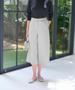 CARA O CRUZ / キャラ・オ・クルス その他パンツ | 洗える ワイドクロップドパンツ【CoC by CARA O CRUZ】