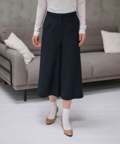 CARA O CRUZ / キャラ・オ・クルス その他パンツ | 洗える ワイドクロップドパンツ【CoC by CARA O CRUZ】