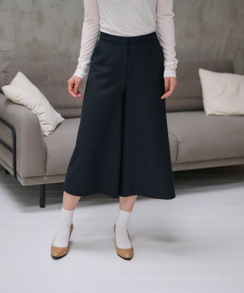 CARA O CRUZ / キャラ・オ・クルス その他パンツ | 洗える ワイドクロップドパンツ【CoC by CARA O CRUZ】 | 詳細2