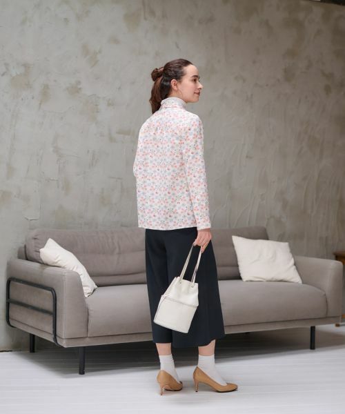 CARA O CRUZ / キャラ・オ・クルス その他パンツ | 洗える ワイドクロップドパンツ【CoC by CARA O CRUZ】 | 詳細3