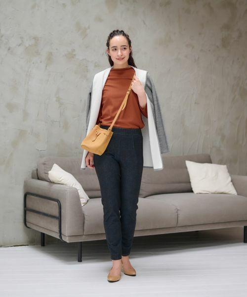 CARA O CRUZ / キャラ・オ・クルス その他パンツ | リバーシブルの洗えるミニチェックパンツ | 詳細16