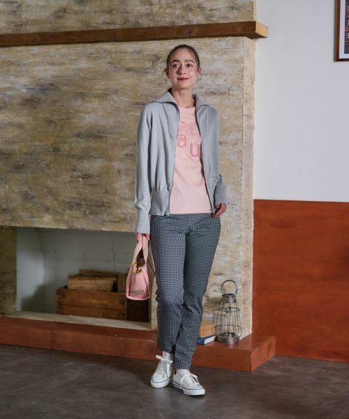 CARA O CRUZ / キャラ・オ・クルス その他パンツ | リバーシブルの洗えるミニチェックパンツ | 詳細6