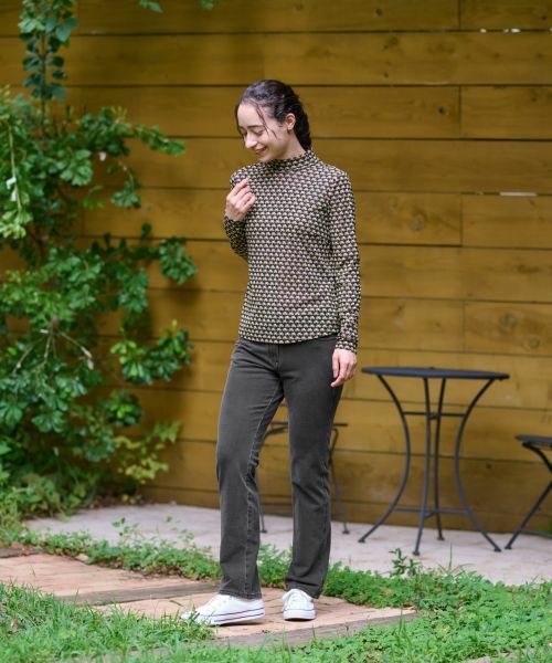 CARA O CRUZ / キャラ・オ・クルス その他パンツ | 洗える パッチワーク刺繍のジャージパンツ【セットアップ】 | 詳細6