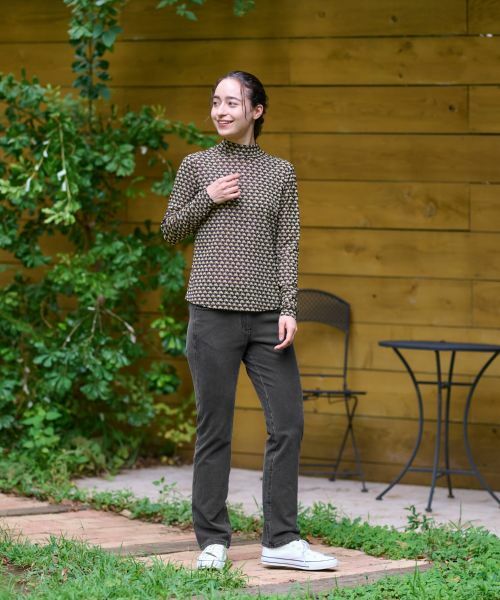 CARA O CRUZ / キャラ・オ・クルス その他パンツ | 洗える パッチワーク刺繍のジャージパンツ【セットアップ】 | 詳細7