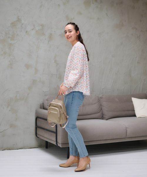 CARA O CRUZ / キャラ・オ・クルス デニムパンツ | 洗える のびのびスリムデニム【産地ナブル】 | 詳細15