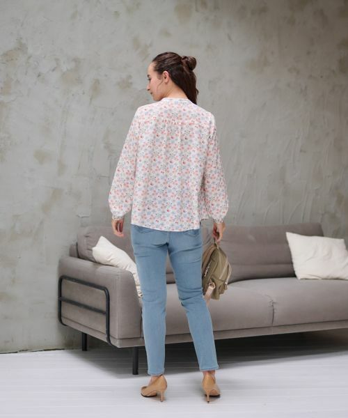 CARA O CRUZ / キャラ・オ・クルス デニムパンツ | 洗える のびのびスリムデニム【産地ナブル】 | 詳細16