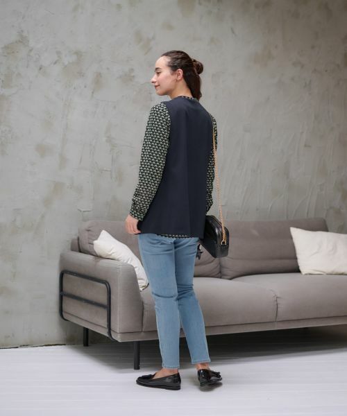 CARA O CRUZ / キャラ・オ・クルス デニムパンツ | 洗える のびのびスリムデニム【産地ナブル】 | 詳細20