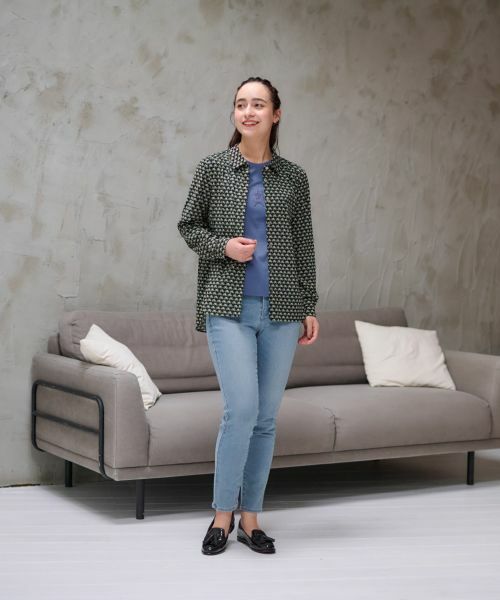 CARA O CRUZ / キャラ・オ・クルス デニムパンツ | 洗える のびのびスリムデニム【産地ナブル】 | 詳細22