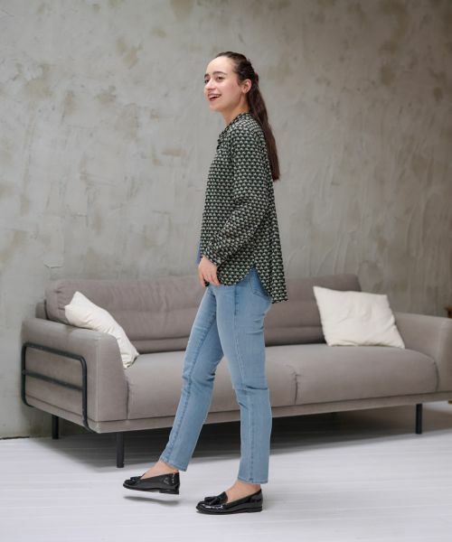 CARA O CRUZ / キャラ・オ・クルス デニムパンツ | 洗える のびのびスリムデニム【産地ナブル】 | 詳細23