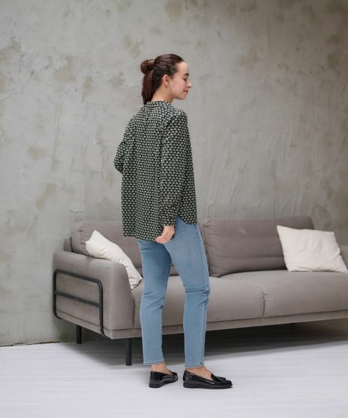 CARA O CRUZ / キャラ・オ・クルス デニムパンツ | 洗える のびのびスリムデニム【産地ナブル】 | 詳細24