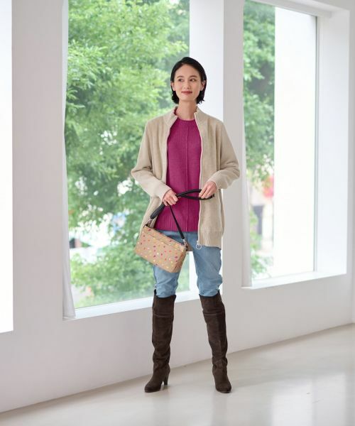 CARA O CRUZ / キャラ・オ・クルス デニムパンツ | 洗える のびのびスリムデニム【産地ナブル】 | 詳細7