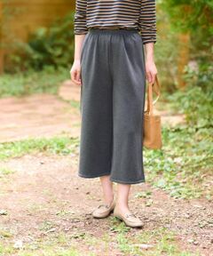 CARA O CRUZ / キャラ・オ・クルス レギンス・スパッツ | 【あったか】洗えるイージーワイドクロップドパンツ