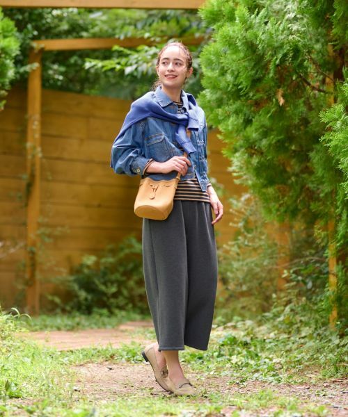 CARA O CRUZ / キャラ・オ・クルス レギンス・スパッツ | 【あったか】洗えるイージーワイドクロップドパンツ | 詳細10