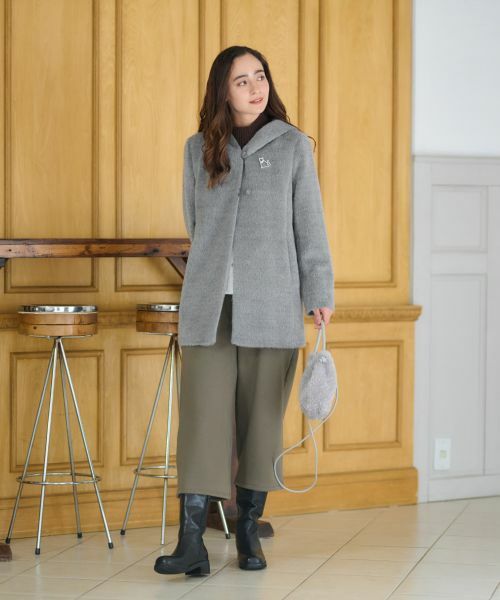 CARA O CRUZ / キャラ・オ・クルス レギンス・スパッツ | 【あったか】洗えるイージーワイドクロップドパンツ | 詳細3