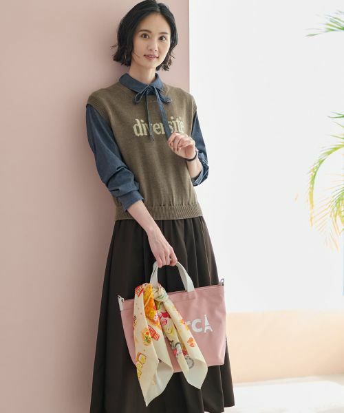 CARA O CRUZ / キャラ・オ・クルス トートバッグ | ロゴ2wayトート | 詳細7