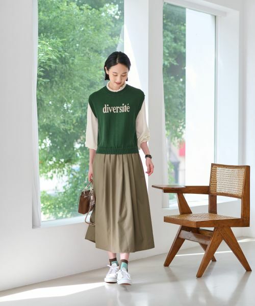 CARA O CRUZ / キャラ・オ・クルス ドレス | ドッキングワンピース | 詳細11