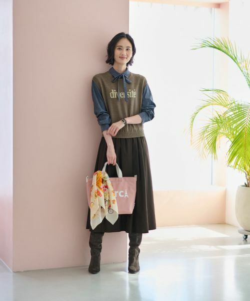 CARA O CRUZ / キャラ・オ・クルス ドレス | ドッキングワンピース | 詳細14