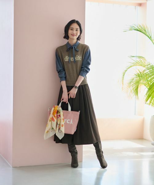 CARA O CRUZ / キャラ・オ・クルス ドレス | ドッキングワンピース | 詳細15