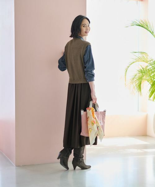 CARA O CRUZ / キャラ・オ・クルス ドレス | ドッキングワンピース | 詳細17