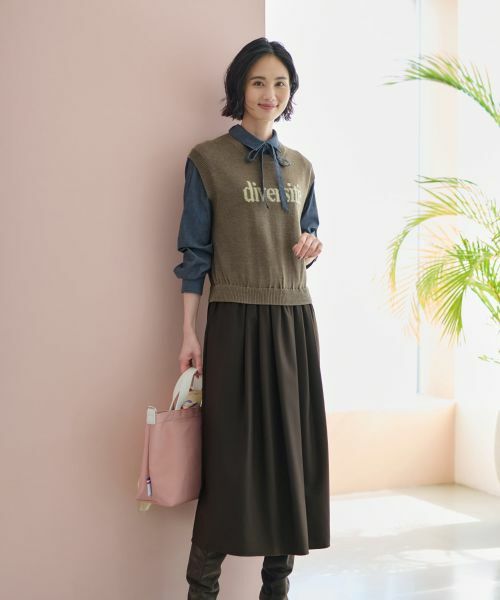 CARA O CRUZ / キャラ・オ・クルス ドレス | ドッキングワンピース | 詳細2