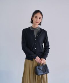 CARA O CRUZ / キャラ・オ・クルス カーディガン・ボレロ | 【質感のいい】カーディガン【ZEGNA BARUFFA】【セットアップ】