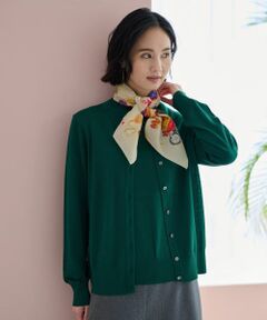 CARA O CRUZ / キャラ・オ・クルス カーディガン・ボレロ | 【質感のいい】カーディガン【ZEGNA BARUFFA】【セットアップ】