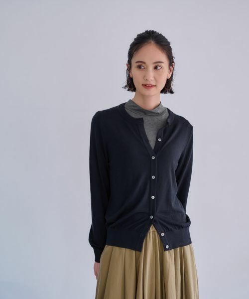 CARA O CRUZ / キャラ・オ・クルス カーディガン・ボレロ | 【質感のいい】カーディガン【ZEGNA BARUFFA】【セットアップ】 | 詳細1