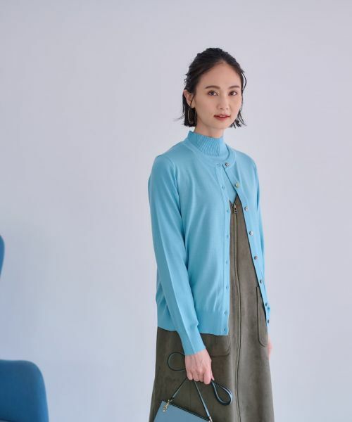 CARA O CRUZ / キャラ・オ・クルス カーディガン・ボレロ | 【質感のいい】カーディガン【ZEGNA BARUFFA】【セットアップ】 | 詳細15