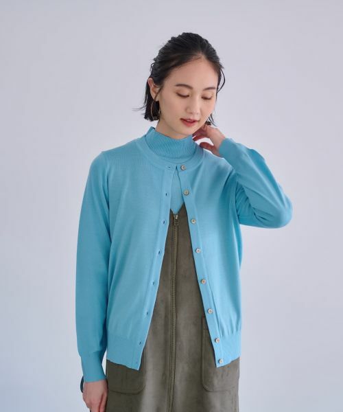 CARA O CRUZ / キャラ・オ・クルス カーディガン・ボレロ | 【質感のいい】カーディガン【ZEGNA BARUFFA】【セットアップ】 | 詳細16