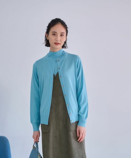 CARA O CRUZ / キャラ・オ・クルス カーディガン・ボレロ | 【質感のいい】カーディガン【ZEGNA BARUFFA】【セットアップ】 | 詳細18