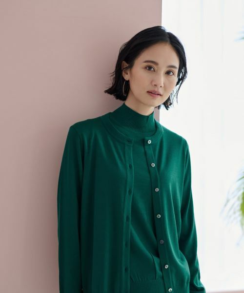 CARA O CRUZ / キャラ・オ・クルス カーディガン・ボレロ | 【質感のいい】カーディガン【ZEGNA BARUFFA】【セットアップ】 | 詳細25