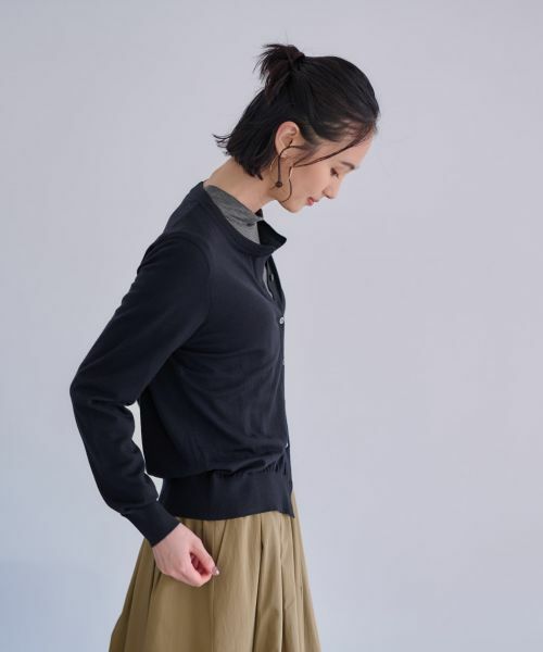 CARA O CRUZ / キャラ・オ・クルス カーディガン・ボレロ | 【質感のいい】カーディガン【ZEGNA BARUFFA】【セットアップ】 | 詳細3