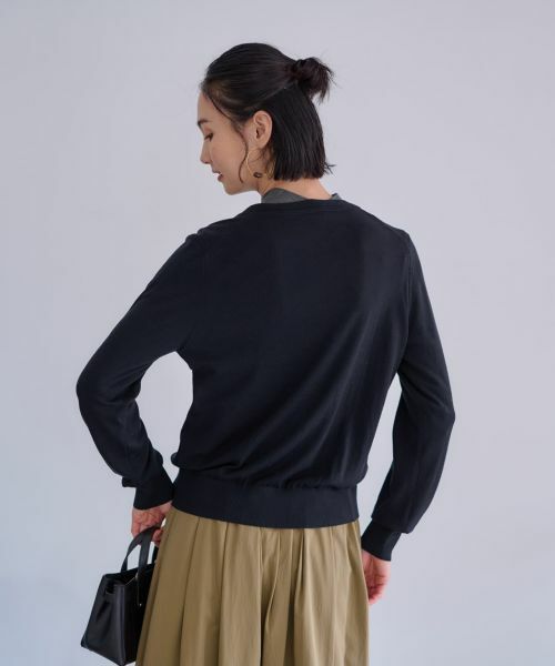 CARA O CRUZ / キャラ・オ・クルス カーディガン・ボレロ | 【質感のいい】カーディガン【ZEGNA BARUFFA】【セットアップ】 | 詳細4