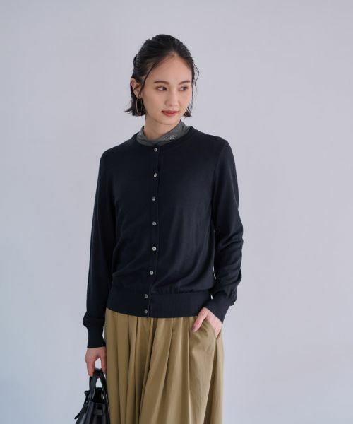 CARA O CRUZ / キャラ・オ・クルス カーディガン・ボレロ | 【質感のいい】カーディガン【ZEGNA BARUFFA】【セットアップ】 | 詳細5