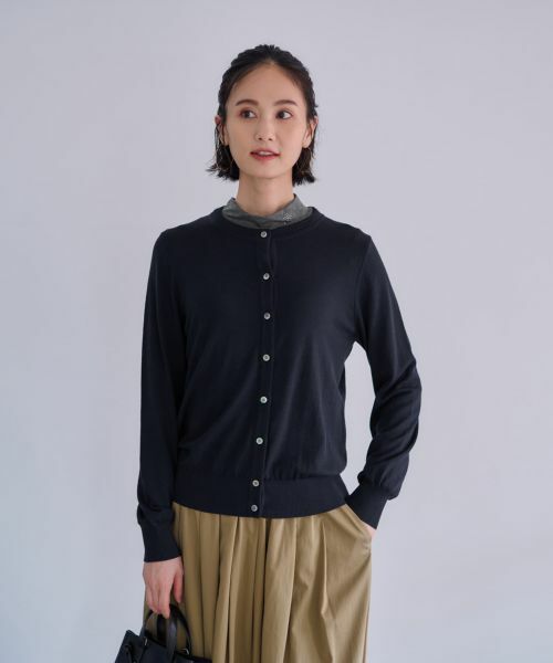 CARA O CRUZ / キャラ・オ・クルス カーディガン・ボレロ | 【質感のいい】カーディガン【ZEGNA BARUFFA】【セットアップ】 | 詳細6