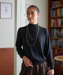 CARA O CRUZ / キャラ・オ・クルス ニット・セーター | 【質感のいい】ハイネックニット【ZEGNA BARUFFA】【セットアップ】