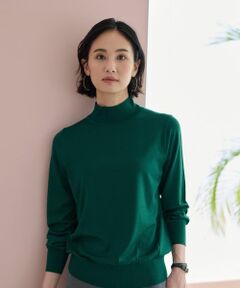 CARA O CRUZ / キャラ・オ・クルス ニット・セーター | 【質感のいい】ハイネックニット【ZEGNA BARUFFA】【セットアップ】