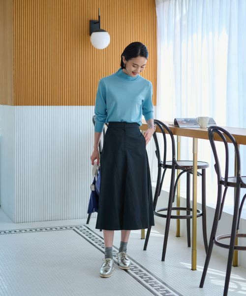 CARA O CRUZ / キャラ・オ・クルス ニット・セーター | 【質感のいい】ハイネックニット【ZEGNA BARUFFA】【セットアップ】 | 詳細25