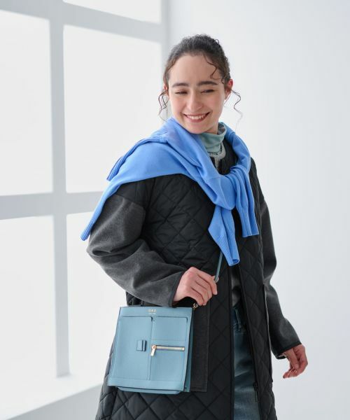 CARA O CRUZ / キャラ・オ・クルス その他アウター | 【防寒】異素材MIXキルティングコート【あったか】 | 詳細11