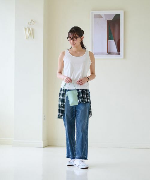 CARA O CRUZ / キャラ・オ・クルス カットソー | 洗える ラインストーン付きタンクトップ | 詳細6