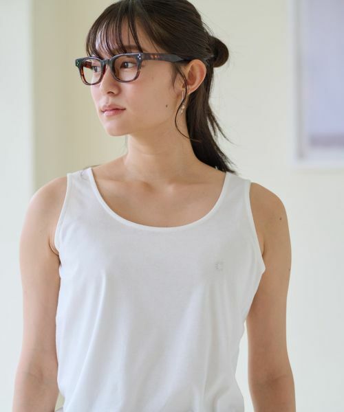 CARA O CRUZ / キャラ・オ・クルス カットソー | 洗える ラインストーン付きタンクトップ | 詳細8