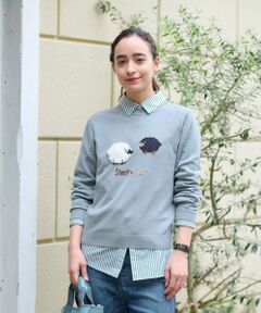 CARA O CRUZ / キャラ・オ・クルス ニット・セーター | 【質感のいい】羊ニット【ZEGNA BARUFFA】