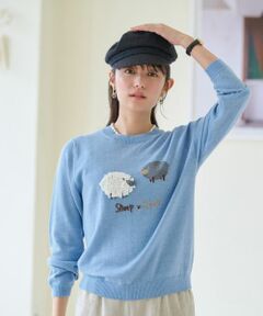 CARA O CRUZ / キャラ・オ・クルス ニット・セーター | 【質感のいい】羊ニット【ZEGNA BARUFFA】