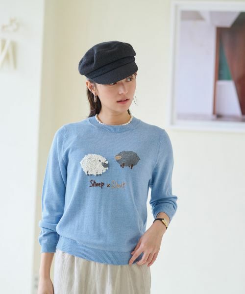 CARA O CRUZ / キャラ・オ・クルス ニット・セーター | 【質感のいい】羊ニット【ZEGNA BARUFFA】 | 詳細11