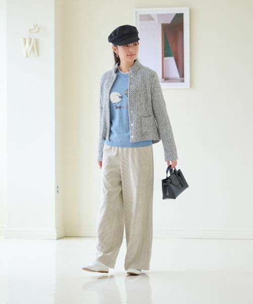 CARA O CRUZ / キャラ・オ・クルス ニット・セーター | 【質感のいい】羊ニット【ZEGNA BARUFFA】 | 詳細17