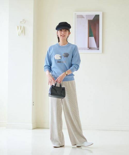 CARA O CRUZ / キャラ・オ・クルス ニット・セーター | 【質感のいい】羊ニット【ZEGNA BARUFFA】 | 詳細19